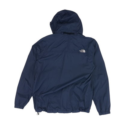 Navy Solid Rain Jacket