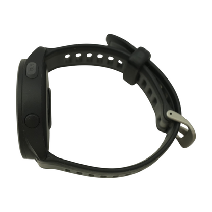 30mm Forerunner 165 Black Smartwatch Gray Band Small