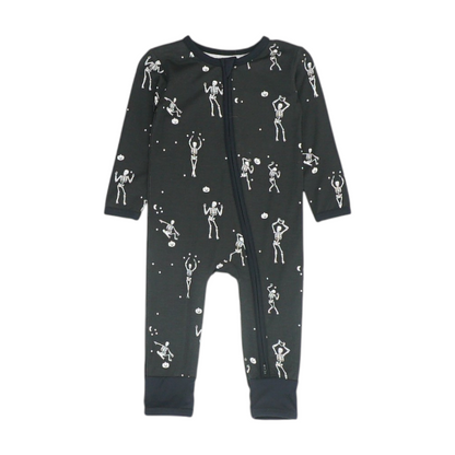 Black Graphic One-Piece