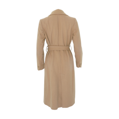 Massimo Dutti Tan Solid Coat – Image 2