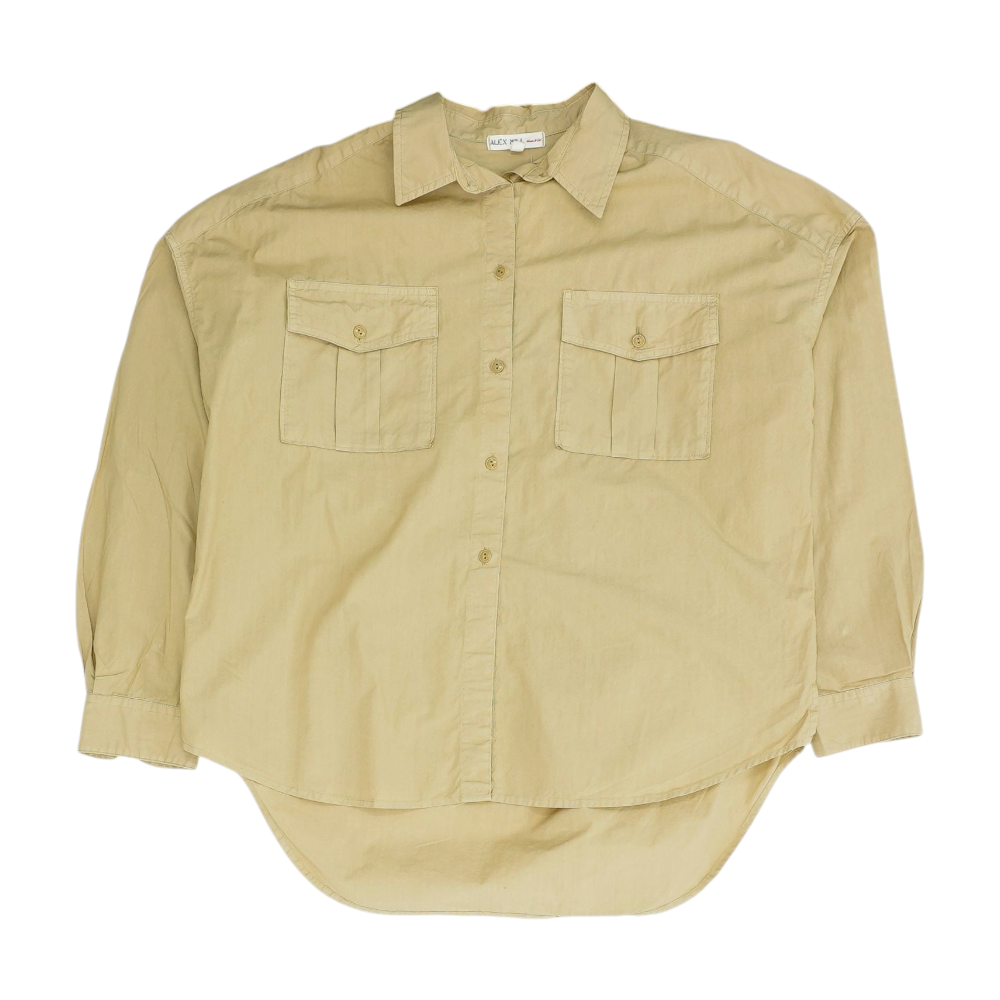 Khaki Button Down