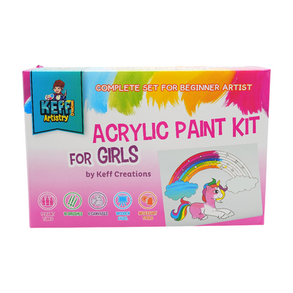 Acrylic Paint Kit for Girls