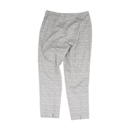 Gray Geometric Pants
