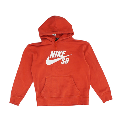 Red Solid Hoodie Pullover