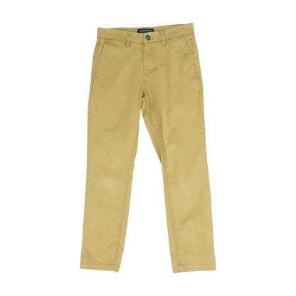 Khaki Solid Chino Pants