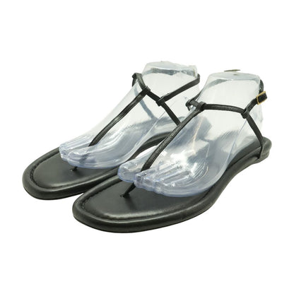 Black Flat Sandals