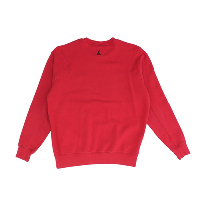 Red Graphic Sweatshirt Pullover