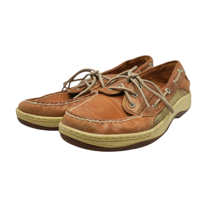 Brown Lace-Up Casual Shoes