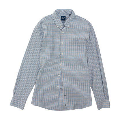 Multi Plaid Long Sleeve Button Down