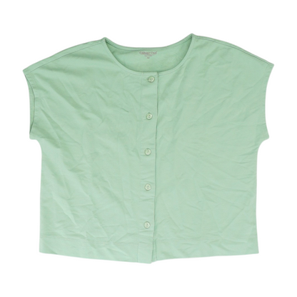 Green Petite Blouse