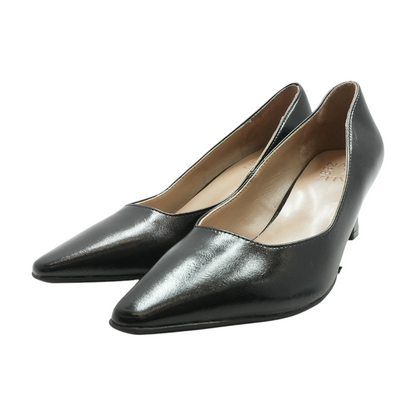 Black Block Heels