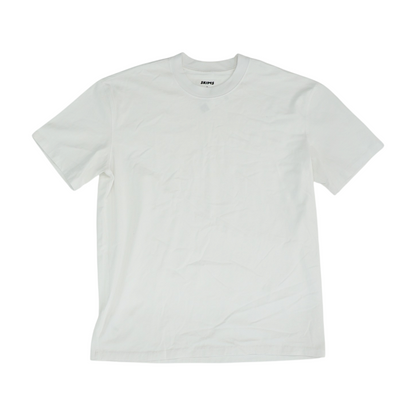 White Solid T-Shirt