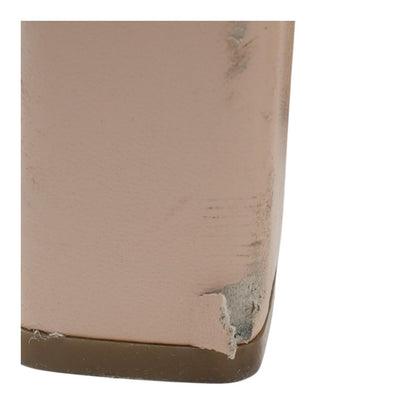 Nude Block Heel Sandals