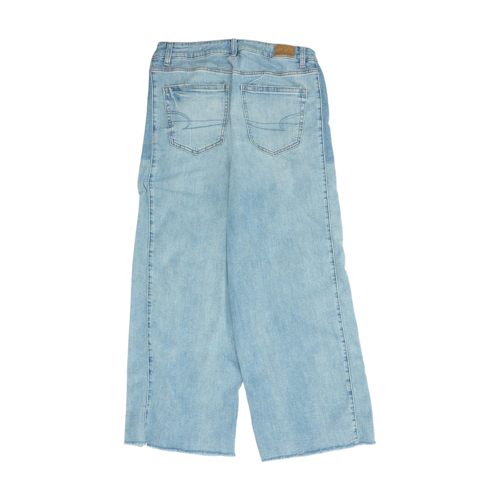 Blue Wide Leg Jeans