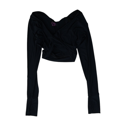 Black Cropped Blouse
