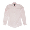 Pink Solid Long Sleeve Button Down