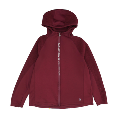 Maroon Solid Active Jacket