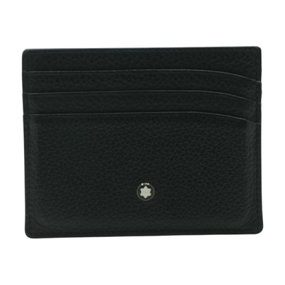 Black Grain Card Holder 6cc