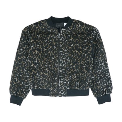 Black Animal Print Jacket