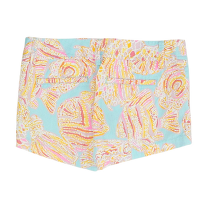 Pink Graphic Chino Shorts