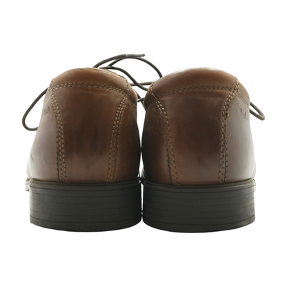 Brown Lace-Up Dress Shoes