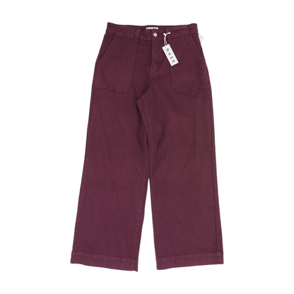 Purple Wide Leg Pants