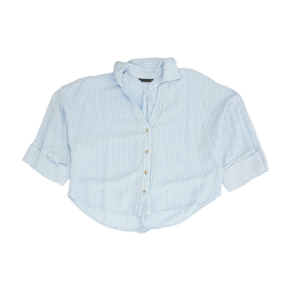 Blue Striped Button Down
