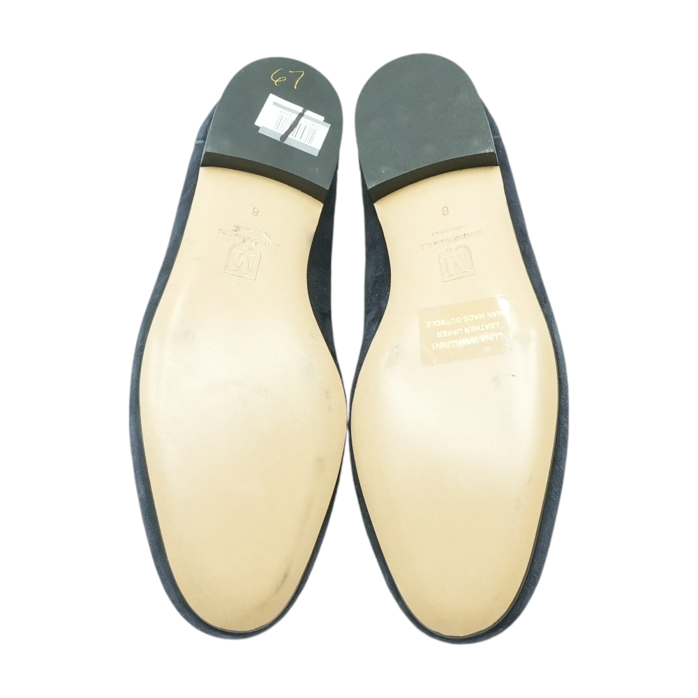 Navy Slip-On Flats