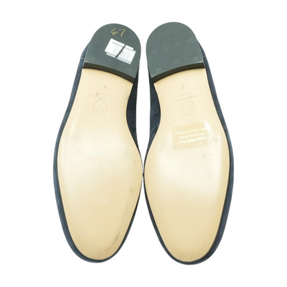 Navy Slip-On Flats
