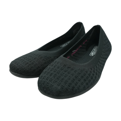 Black Slip-On Flats