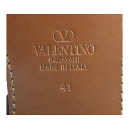 Black Valentino Garavani Pat Buffalo Ankle Boot