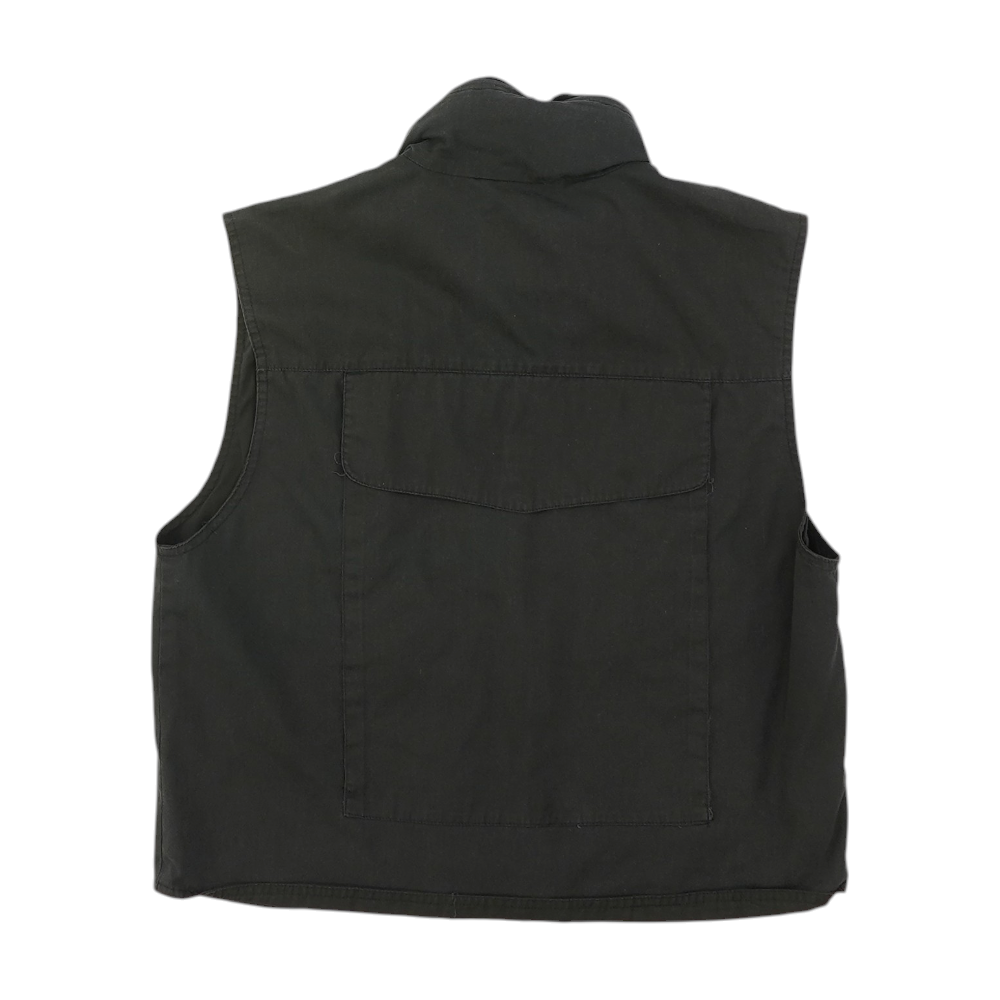 Black Solid Vest