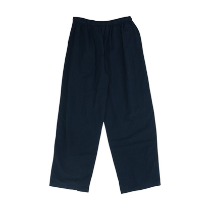 Black Straight Pants