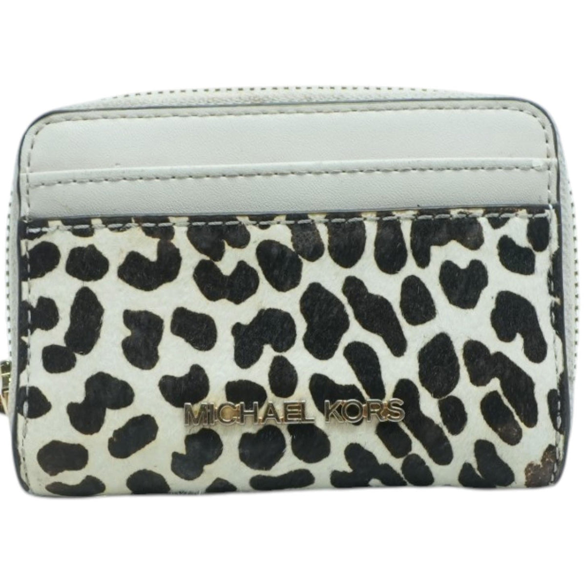 White Compact Wallet