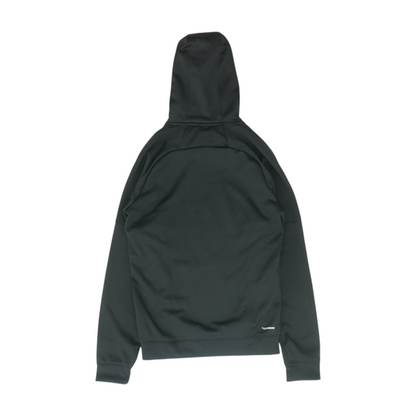 Black Solid Hoodie Pullover