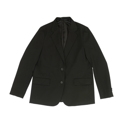 Black Solid Blazer