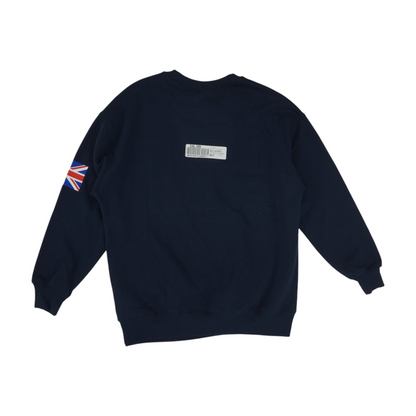 Navy Solid Hoodie Pullover