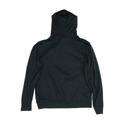 Black Solid Hoodie Pullover