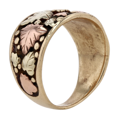 10K Two-Tone Gold Fashion Ring