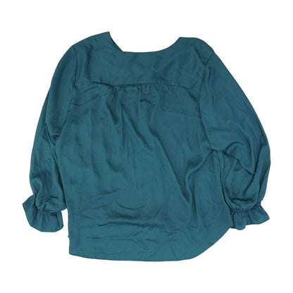 Teal Plus Size Button Down