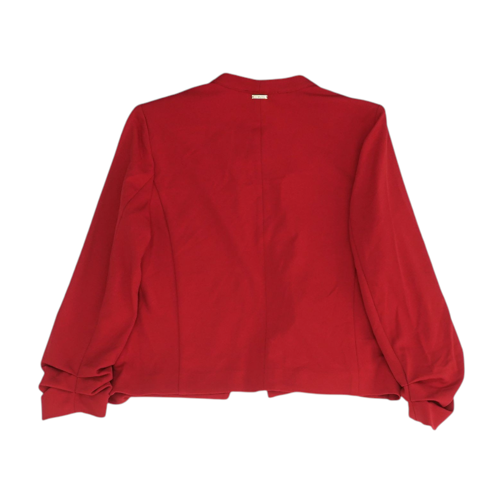 Red Solid Blazer