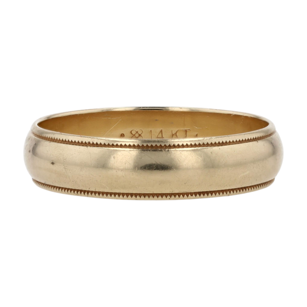 14K Yellow Gold Band