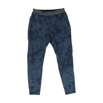 Blue Tie-Dye Regular Pants