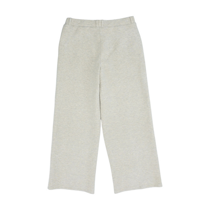 Beige Wide Leg Pants