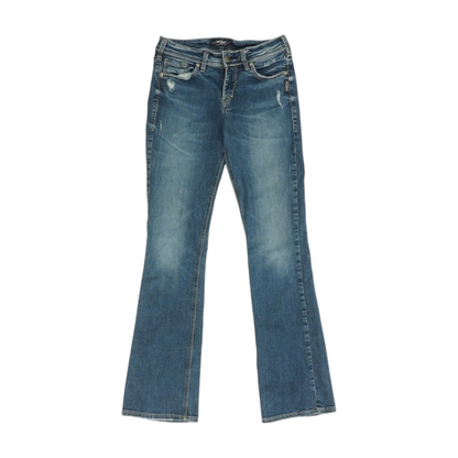 Blue Bootcut Jeans