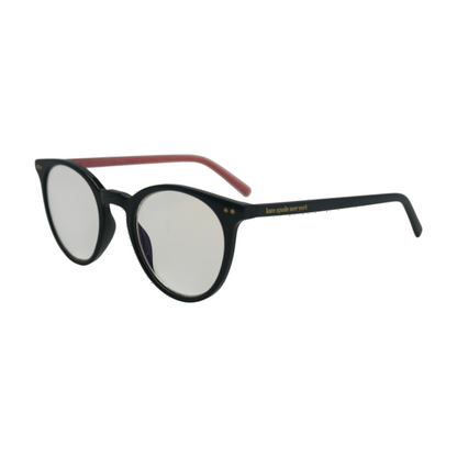 Black Misa Round Prescription Eyewear