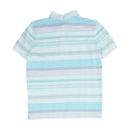 Multi Striped Short Sleeve Polo