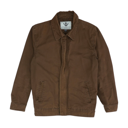 Brown Solid Jacket