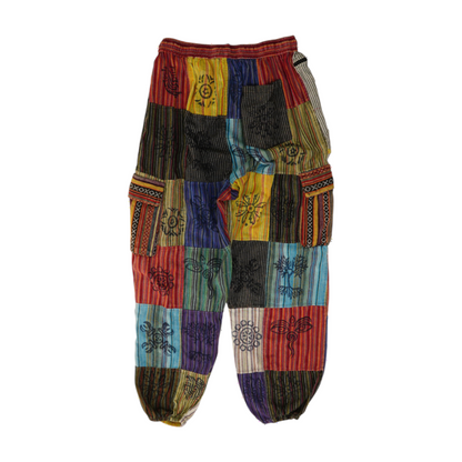 Multi Color Block Pants