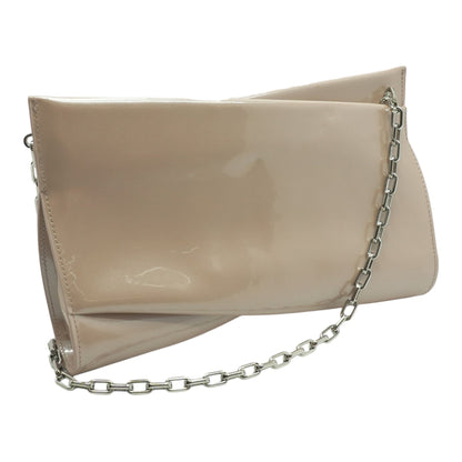 Loubitwist Clutch in Vintage Rose